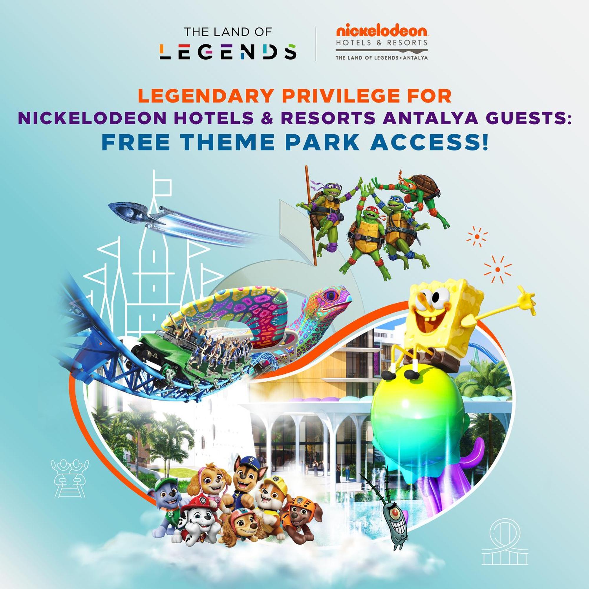 The Land Of Legends Nickelodeon Hotel Antalya Belek Zewnętrze zdjęcie